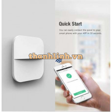 Báo Trộm Không Dây Mạng Kép Wifi + Gsm/Gprs 32 Vùng Tekcom TK-800GSM