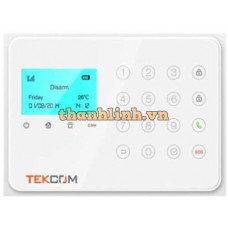 Báo Trộm Thông Minh Gsm 32 Vùng Không Dây + 4 Vùng Có Dây (32 Wireless Zones + 4 Wired Zones) Tekcom TK-804GSM