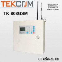 Báo Động, Báo Cháy Gsm 32 Vùng Không Dây, 8 Vùng Có Dây (32 Wireless Zones + 08 Wired Zones). Tekcom TK-809GSM-4G