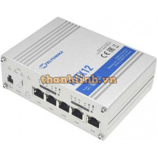 Thiết bị WiFi Router 4G Dual SIM Teltonika RUTX12