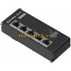 Bộ chia mạng Công nghiệp Flat design 5 x Ethernet ports 3-pin power input Teltonika TSF010