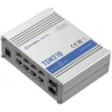 Bộ chia mạng Công nghiệp 8 x Gigabit Ethernet ports 2 x SFP ports 7-57 V Teltonika TSW210