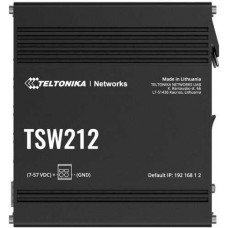 Bộ chia mạng Công nghiệp Managed L2 switch 8 x Gigabit Ethernet ports PROFINET and MRP support Teltonika TSW212