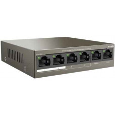 4-port 10/100Mbps PoE Switch TENDA TEF1106P-4-63W