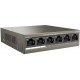 4-port 10/100Mbps PoE Switch TENDA TEF1106P-4-63W