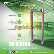 Cổng Dò Kim Loại Hiệu Suất Cao, Tiết Kiệm Chi Phí ZKTECO ZK-D1090