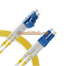 Dintek Fiber patch cord 9/125 SM Duplex LC/LC 3m