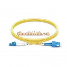 Dintek Fiber patch cord 9/125 SM Duplex SC/LC 3m