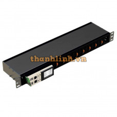 Thanh nguồn PDU 8 ổ cắm C13 Rack 19” LEGRAND 646101