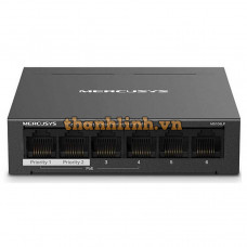 4-Port 10/100Mbps Desktop Switch MERCUSYS MS106LP