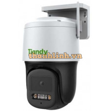 Camera IP Ngoài trời 3MP, 1/2.8" CMOS, F2.0, Fixed Iris, Digital WDR, 50m IR+20m white Tiandy H334S