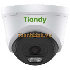 Camera IP 2MP Dome Cam, PoE, Mic, IR 30m, IP65, Lighting 6KV, Tiandy TC-C320N