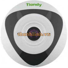 Camera IP 5mp, fish eye camera, PoE,Mic, IR 30m, IP66, Lighting 6KV Tiandy TC-C35VN