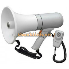 Megaphone cầm tay , đeo vai , micro rời 15-23w TOA model ER-3215