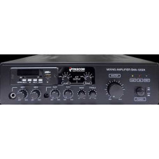 Amply Mixer 120W SMA-1202A 2 zone thẻ nhớ + USB + Bluetooth PASCOM SMA-1202A