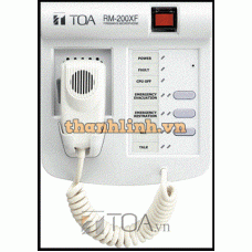 Micro thông báo chọn vùng TOA model RM-200XF