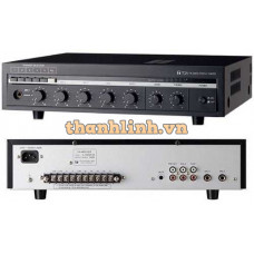 Amply Mixer 240W kèm bộ chọn 5 vùng loa Toa A-1240SS AS