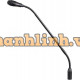 Double gooseneck mic ( Short ) Toa TS-923