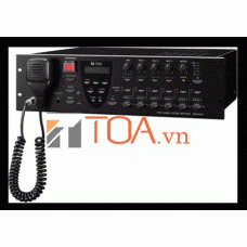 Tăng âm truyền thanh 240w - 6 vùng loa TOA model VM-3240VA 