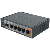Router Mikrotik 1 cổng SFP , 5 Gigabit Wan/LAN ports , USB Mikrotik hEX S RB760iGS