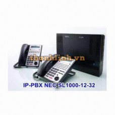 Tổng đài điện thoại IP-PBX NEC SL1000-12-32 ( 12 trung kế 32 nhánh )