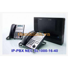 Tổng đài điện thoại IP-PBX NEC SL1000-16-40 ( 16 trung kế 40 nhánh )