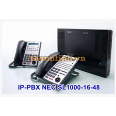 Hệ thống tổng đài NEC SL1000-16-48 cấu hình 16 trung kế 48 thuê bao