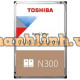 Ổ cứng Toshiba HDD - 3.5" N300 4TB 7200RPM 128MB SATAHDWR440UZSVA