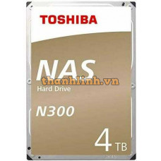 Ổ cứng Toshiba cho NAS HDWQ140UZSVA 4TB Toshiba NAS HDD