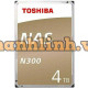 Ổ cứng Toshiba cho NAS HDWQ140UZSVA 4TB Toshiba NAS HDD