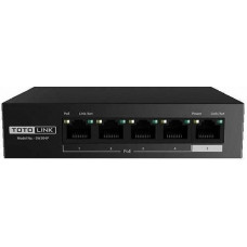 5 ports 10/100Mbps PoE Switch TOTOLINK SW504P