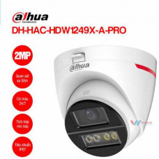Camera HDCVI Wizcolor 2MP Dahua DH-HAC-HDW1249X-A-PRO