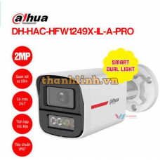 Camera HDCVI Wizcolor ánh sáng kép 2MP Dahua DH-HAC-HFW1249X-IL-A-PRO