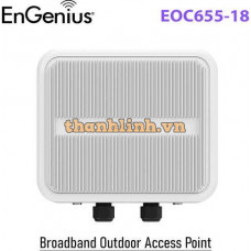 Bộ phát WiFi 6 Ngoài trời EnGenius EOC655-18 | Chuẩn AX tốc độ 2Gbps | 2 Băng tần 5GHz | N-Type Connectors| Point To Multi-Point