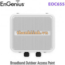 Bộ phát WiFi 6 Ngoài trời EnGenius EOC655 | Chuẩn AX tốc độ 2Gbps | 2 Băng tần 5GHz | N-Type Connectors| Point To Multi-Point