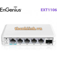 Cloud Managed Layer 2 Switch EnGenius EXT1106 | 5 Port 1G | 1 Port SFP