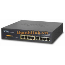 Bộ chia mạng 8-Port 10/100Mbps With 4-Port PoE Switch PLANET FSD-804P
