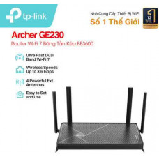 Router Wi-Fi 7 băng tần kép TP-LINK Archer GE230