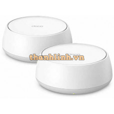 Bộ phát wifi 7 TP-Link Deco BE25 2-Pack (Chuẩn BE/ 5000Mbps/ 4 Ăng-ten ngầm/ Wifi Mesh/ Dưới 150 User)