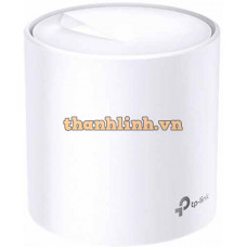 Bộ phát wifi 6 TP-Link Deco X10 1-Pack (Chuẩn AX/ AX1500Mbps/ 2 Ăng-ten ngầm/ Wifi Mesh/ Dưới 100 User)