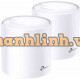 Bộ phát wifi 6 TP-Link Deco X10 2-Pack (Chuẩn AX/ AX1500Mbps/ 2 Ăng-ten ngầm/ Wifi Mesh/ Dưới 100 User)