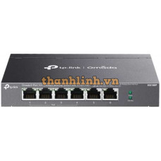 Bộ chia mạng Omada 6-Port 10/100 Mbps Desktop Switch with 4-Port PoE+ TP-Link DS106P