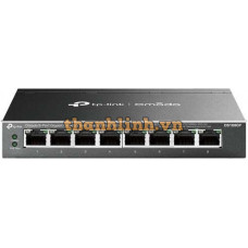 Bộ chia mạng Omada 8-Port Gigabit Desktop Switch with 8-Port PoE+ TP-Link DS108GP