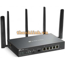Bộ phát Wifi router Omada AX3000 Wi-Fi 6 Gigabit VPN Router TP-Link ER706W