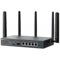 Bộ phát Wifi 4G router Omada 4G+ Cat6 AX3000 Gigabit VPN Router TP-Link ER706W-4G