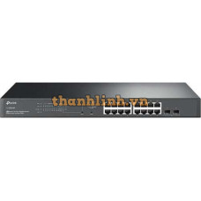 Bộ chia mạng Switch Smart, JetStream™ 16 cổng Gigabit với 2 khe cắm SFP Gigabit TP-Link TL-SG2218P