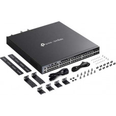 Bộ chia mạng Omada 48-Port Gigabit Stackable L3 Managed PoE+ Switch with 6 10G Slots TP-Link TL-SG6654XHP