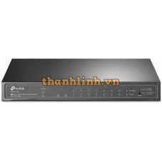 Bộ chia mạng TP-Link 8-Port Gigabit Desktop PoE Smart Switch, 8 Gigabit RJ45 ports including 2 SFP ports T1500G-10PS