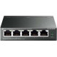 Bộ chia mạng 5-Port Gigabit Easy Smart Switch with 4-Port PoE+ TP-Link TL-SG105PE