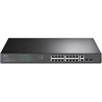 Bộ chia mạng TP-Link 18-Port Gigabit Easy Smart Switch with 16-Port PoE+ TL-SG1218MPE
